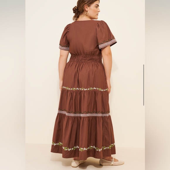 Anthropologie The Somerset Embroidered
Maxi Dress Sz XL - Picture 2 of 16